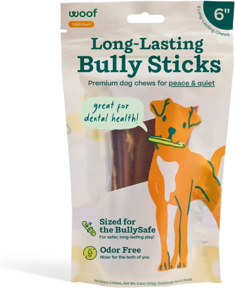 Woof Bully Stick 5 Pack