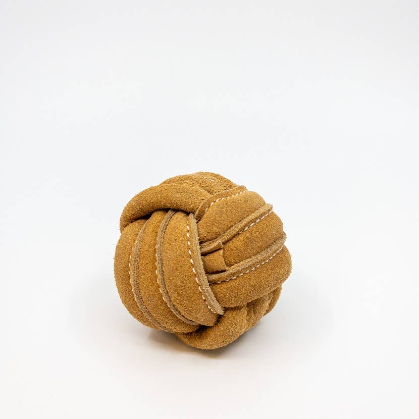 Natural Leather Ball - Huggle-Hide®