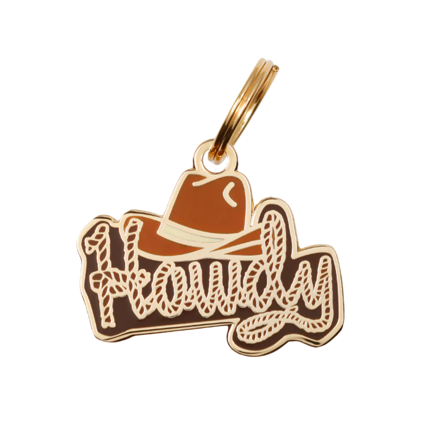 Howdy Pet ID Tag