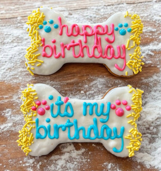 It's My Barkday Cookie