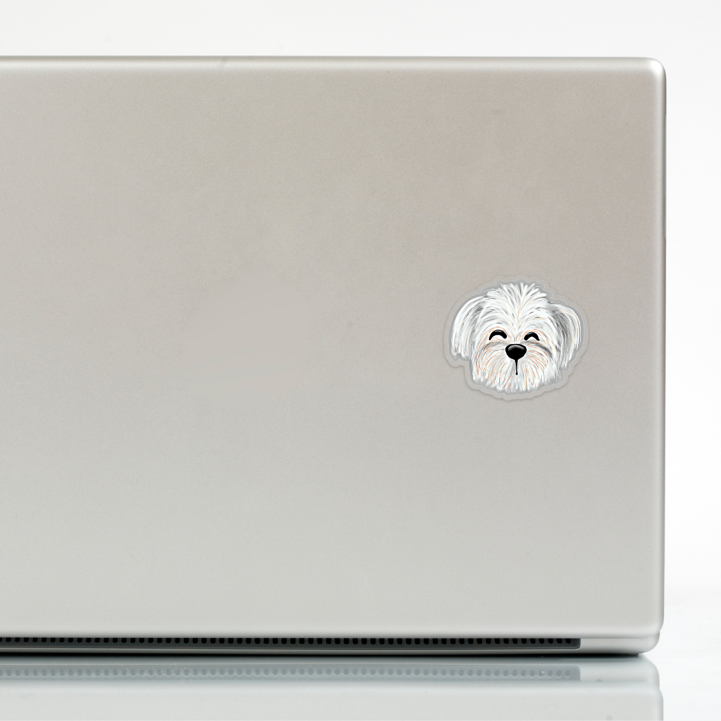 Maltese Dog Sticker