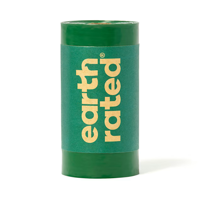 Earth Rated Dog Poop Bags — Single Roll (Unscented)