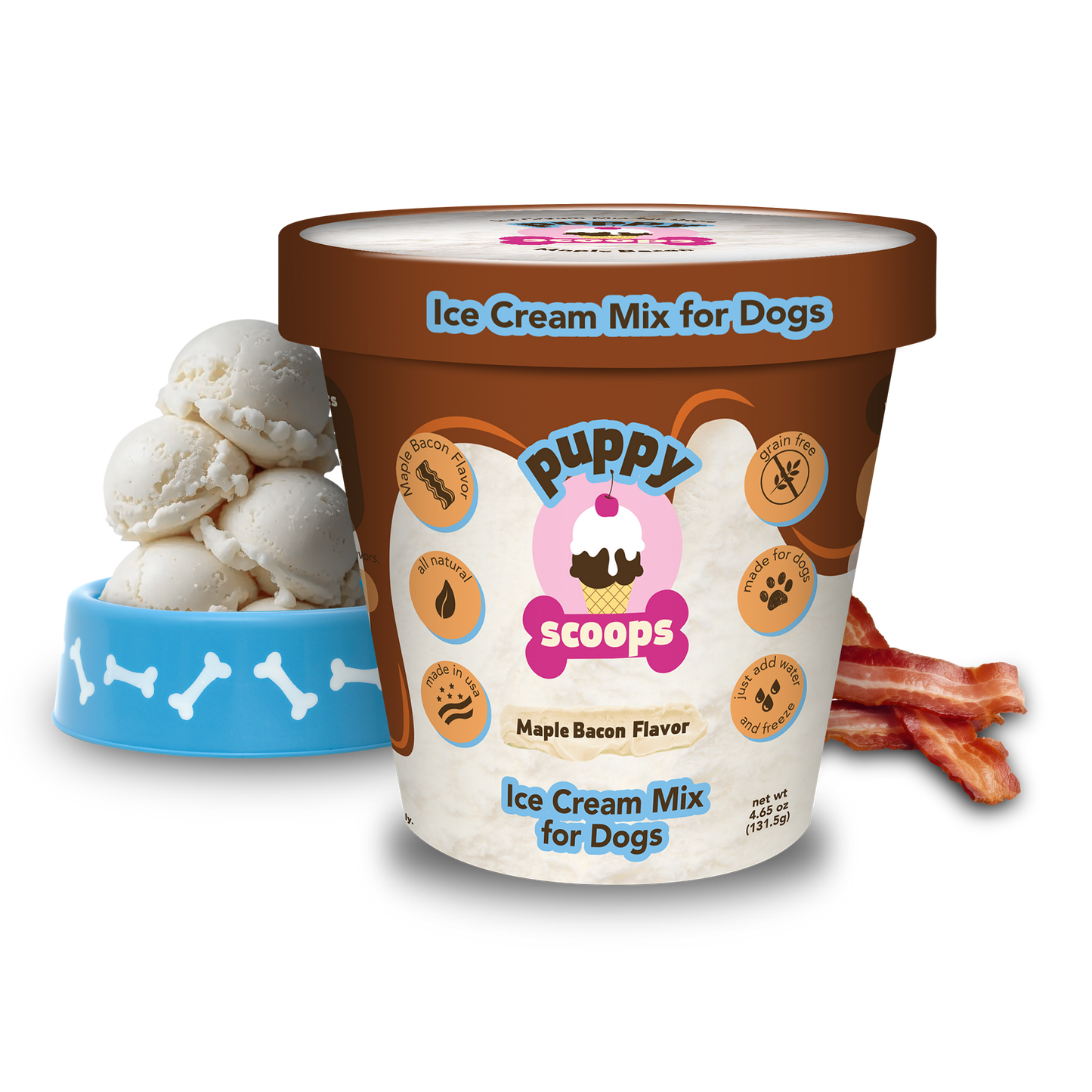 Puppy Scoops: Maple Bacon