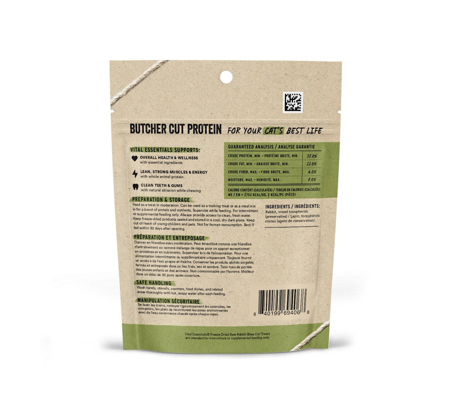 Rabbit Bites Cat Treats 0.9 oz