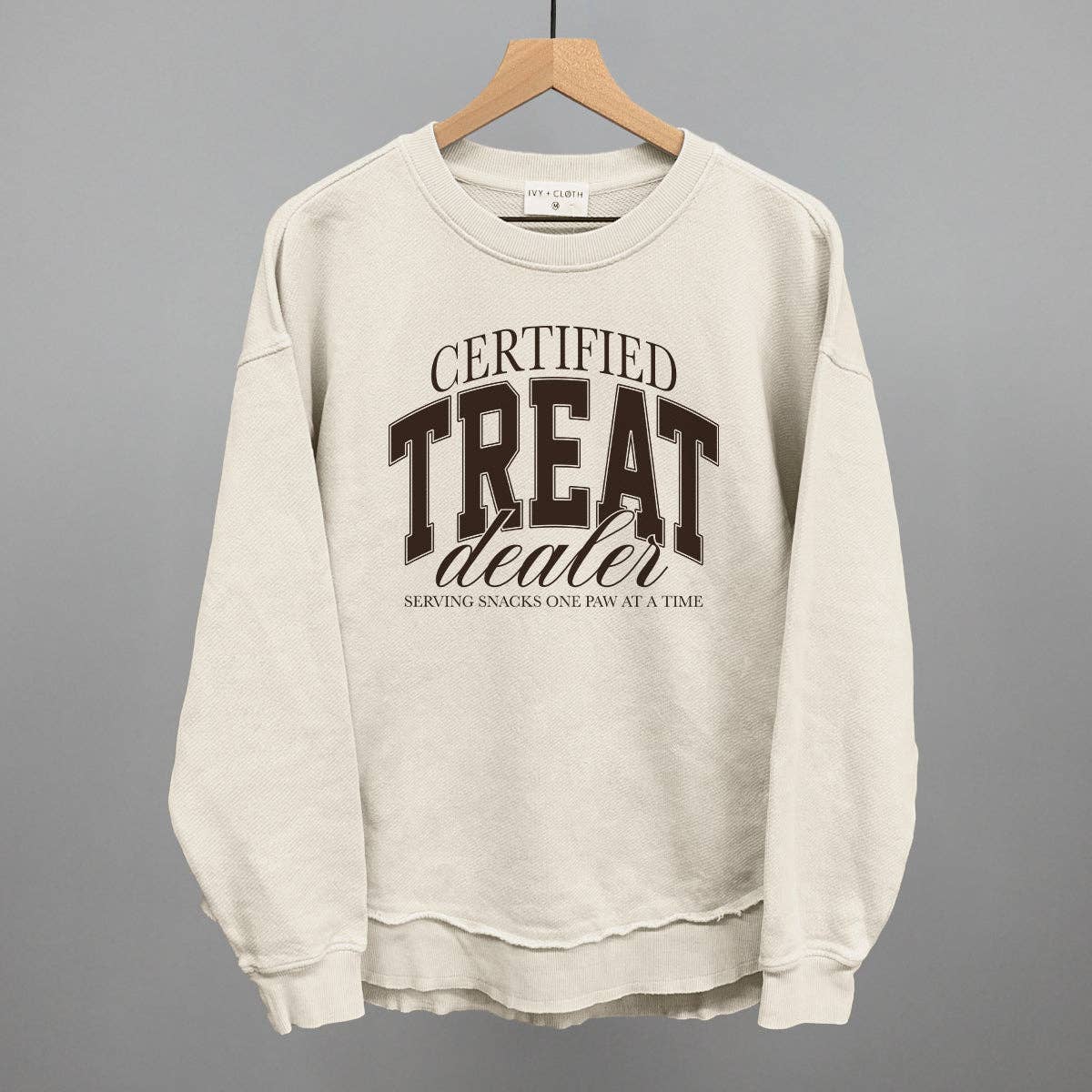 Treat Dealer: Oatmeal Sweatshirt