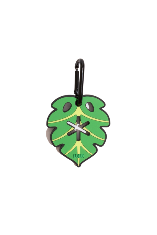 Monstera Leaf Poopy Loop Dog Waste Bag Holder