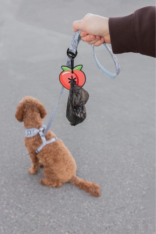 TIKTOK VIRAL: Peach Poopy Loop Dog Waste Bag Holder