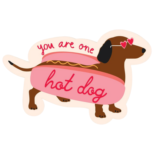 Hot Dog Sticker
