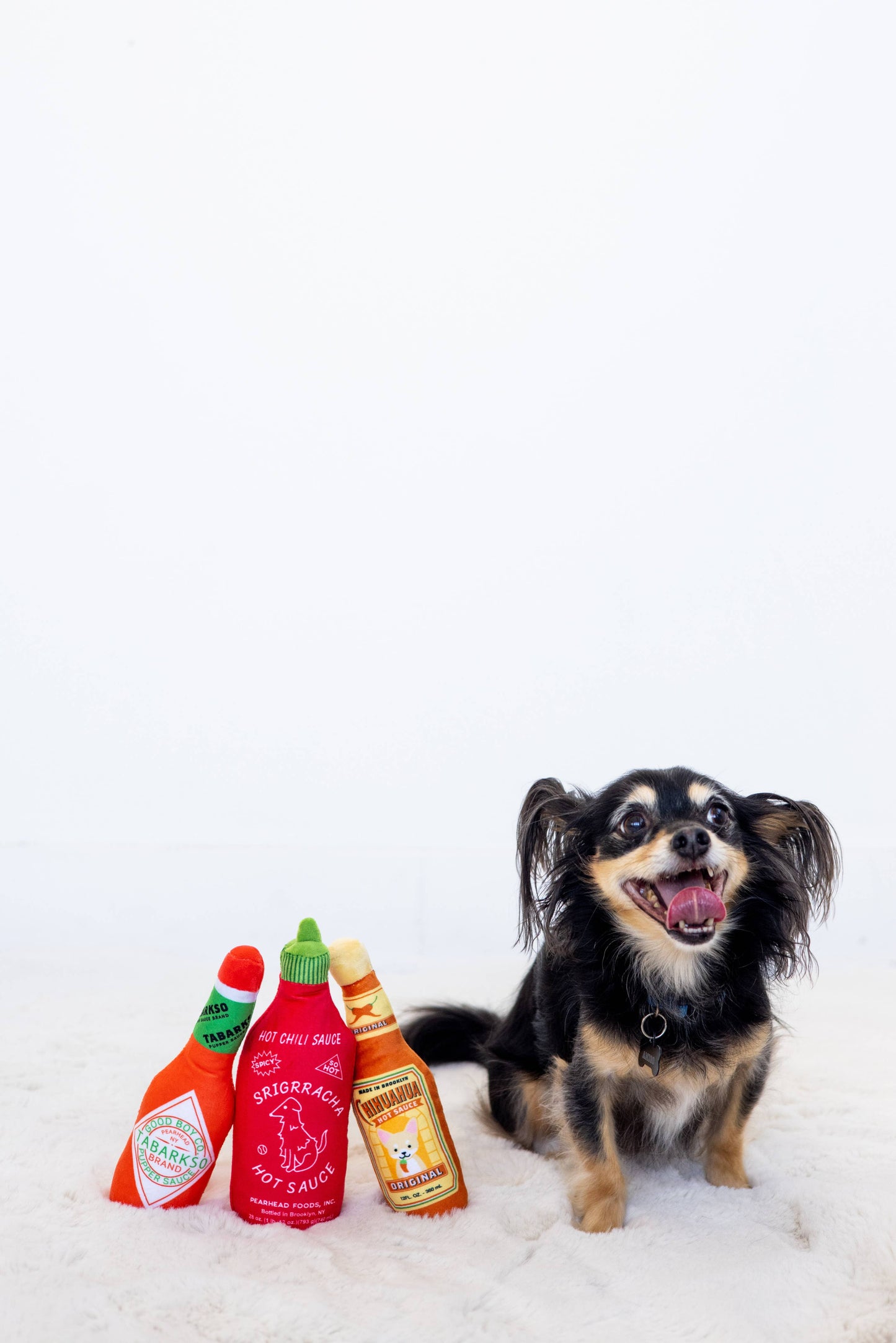 Hot Pupper Sauce Dog Toy Set 3pc