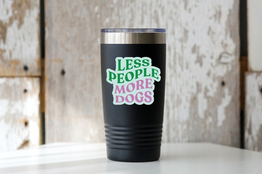 Less People Sticker