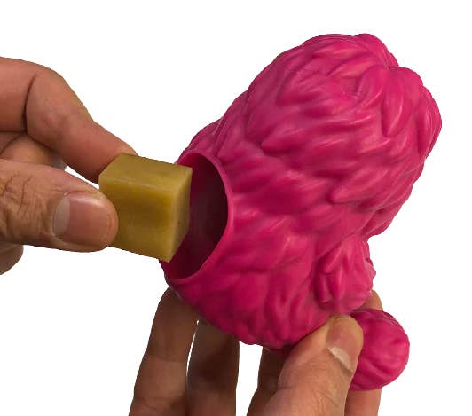 Puff & Play Toy Yeti - Pink