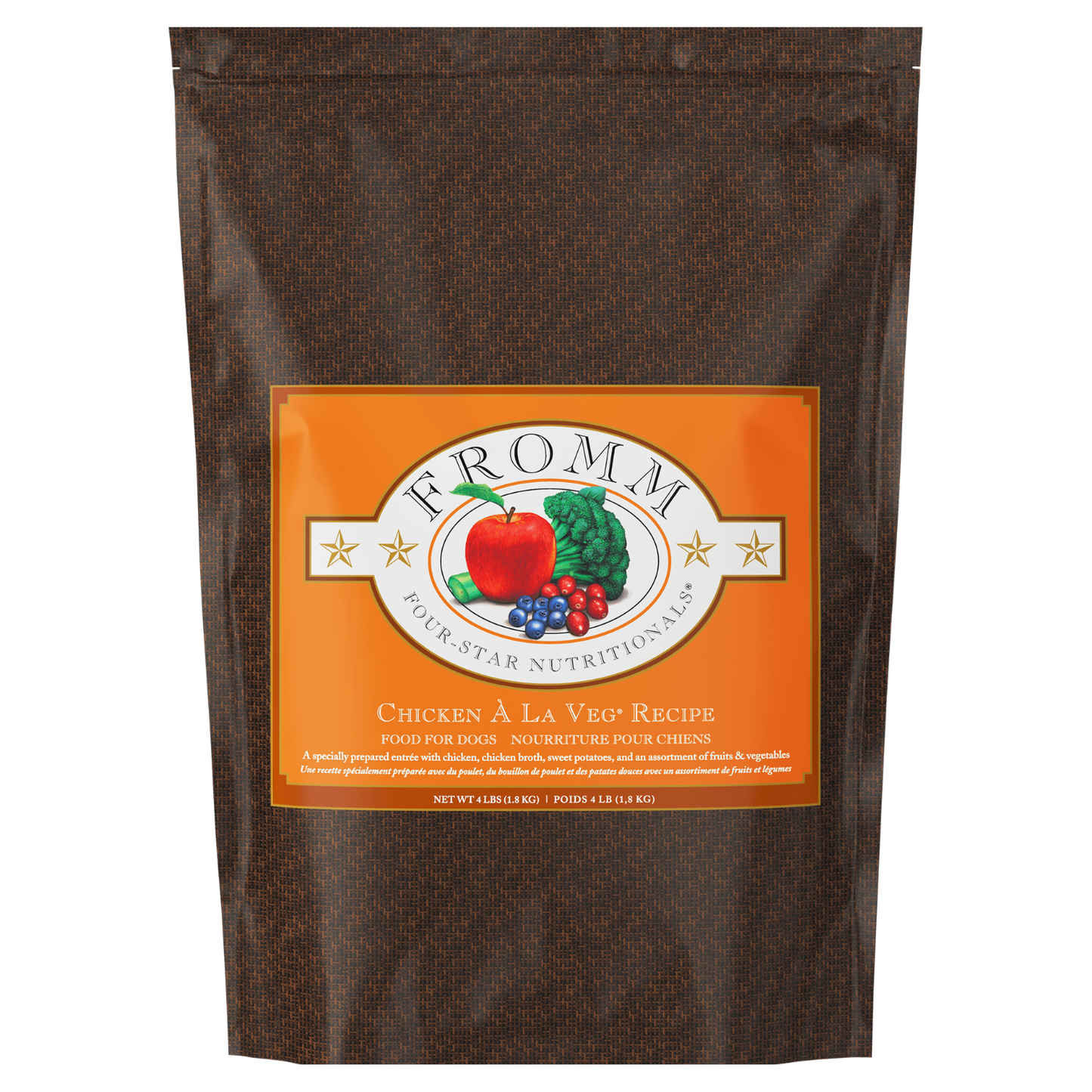 Fromm Four-Star Nutritionals Chicken À La Veg Food for Dogs