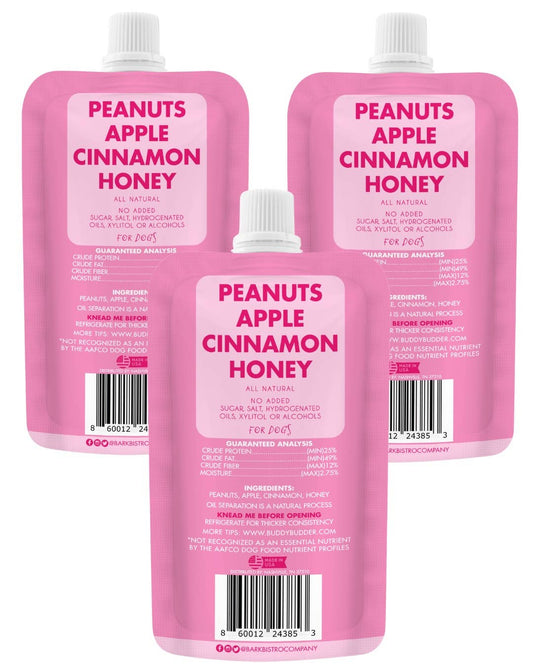 Buddy Butter 4oz Squeeze Apple