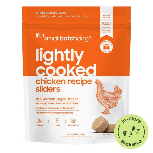 Smallbatch Dog Lightly Cooked Chicken