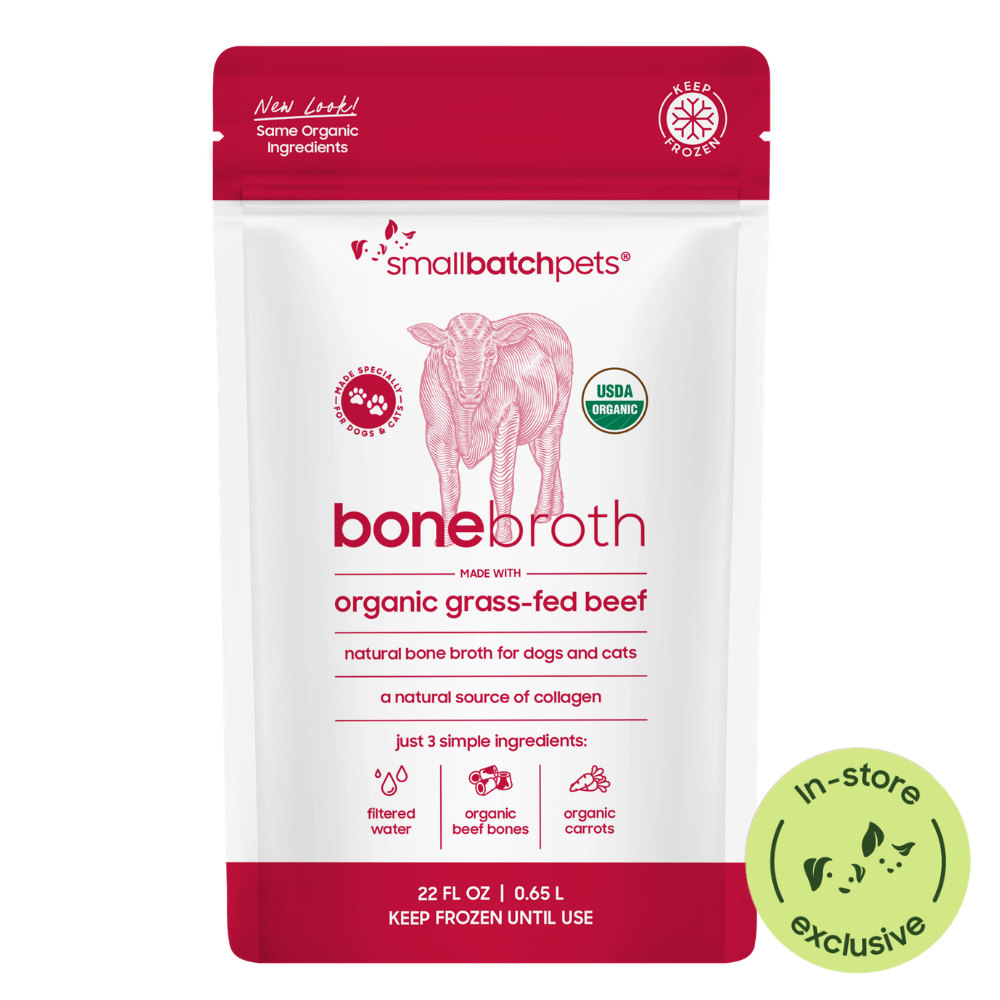 Smallbatch Frozen Organic Venison Bone Broth 22oz