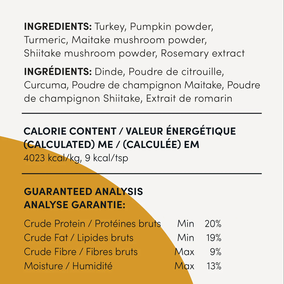 Turkey + Superfood Golds Sprinkles