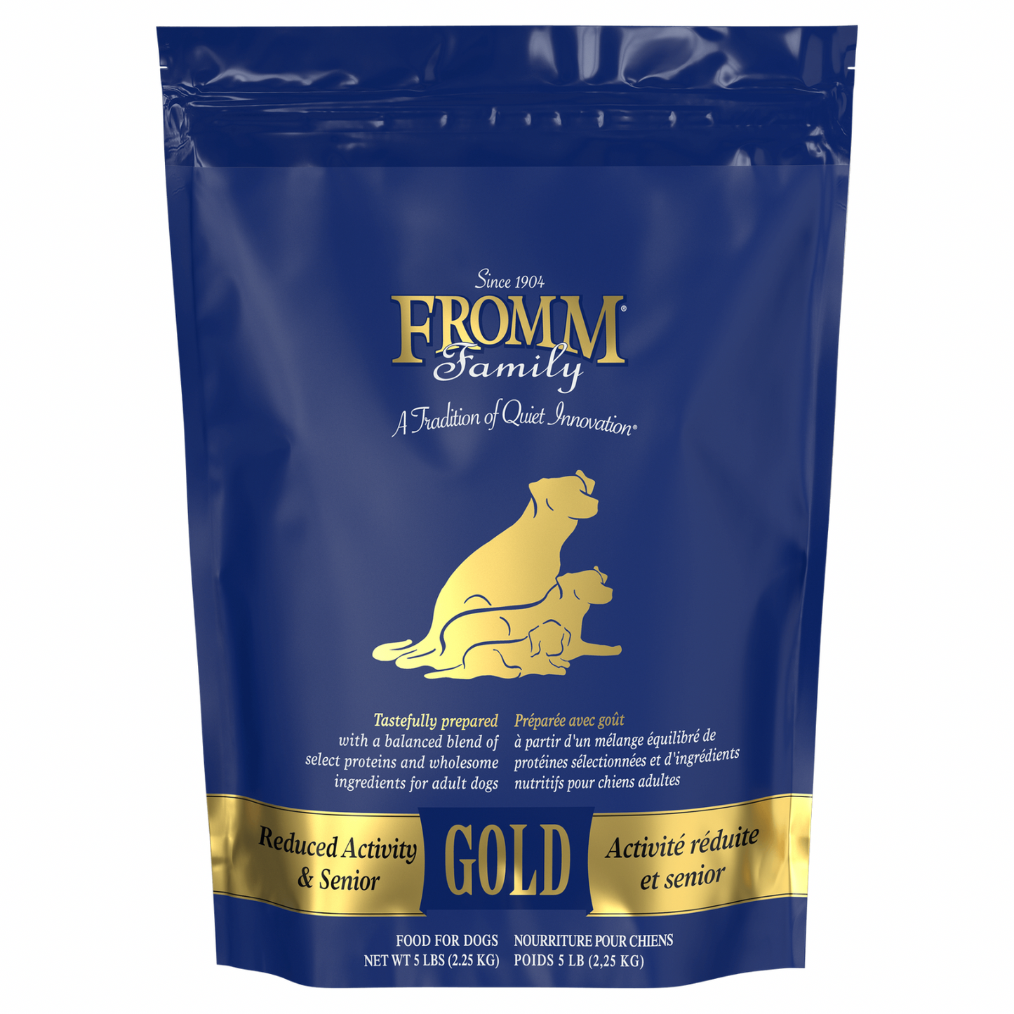 Fromm Family Reduced Activity & Senior Gold Dog Food, 30 lb