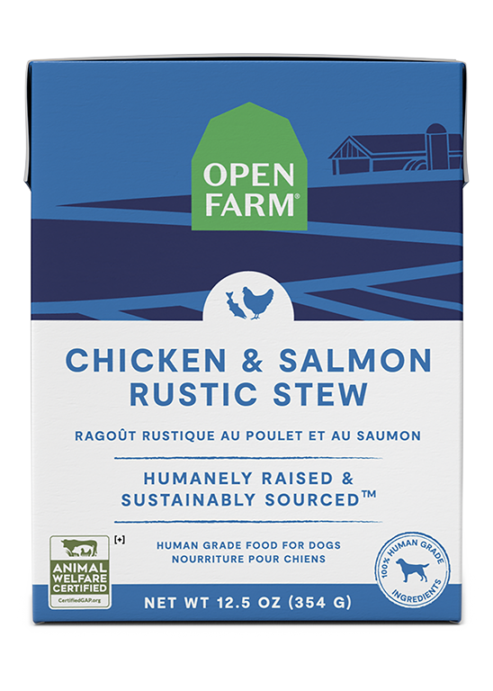 Open Farm Chicken & Salmon Rustic Stew 12.5oz