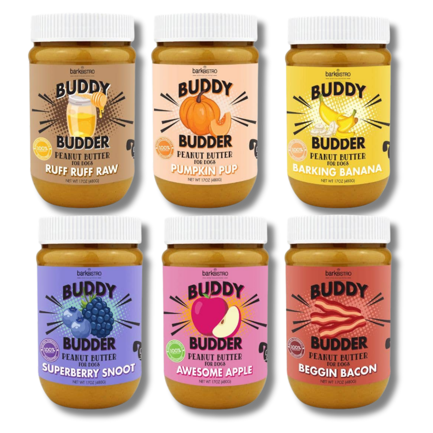 Buddy Butter Jar 17 oz.