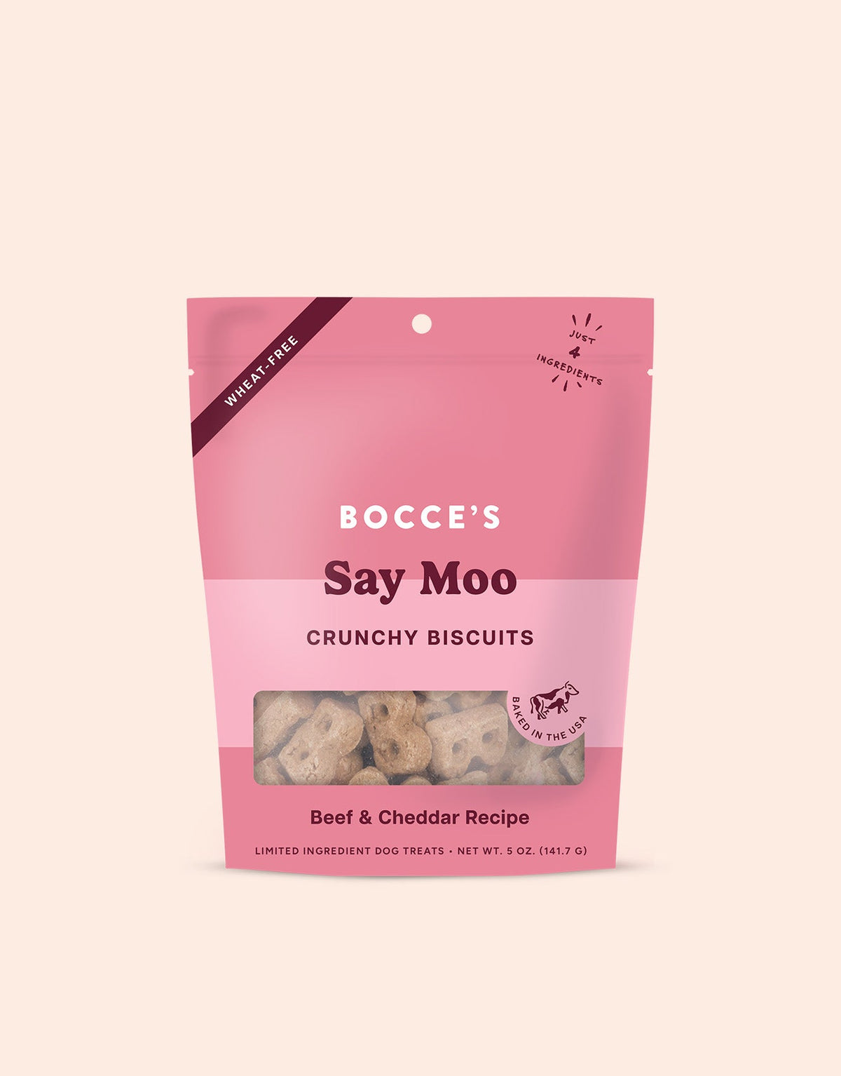 Bocce's Bakery Say Moo Soft & Chewy 6oz