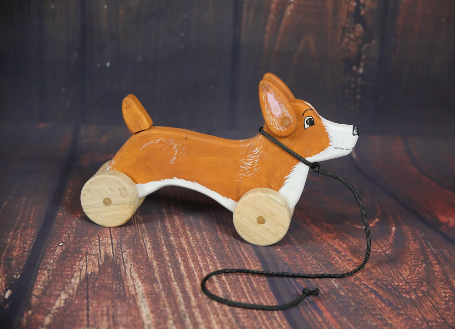 Corgi Pull Toy