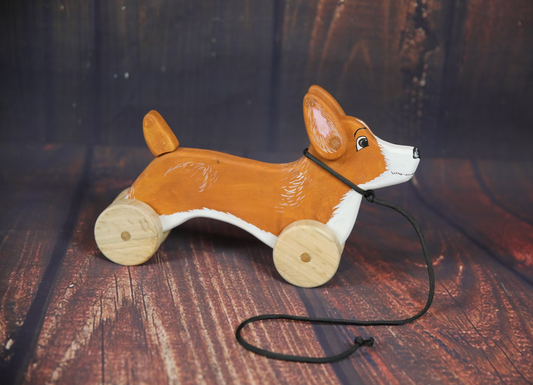 Corgi Pull Toy