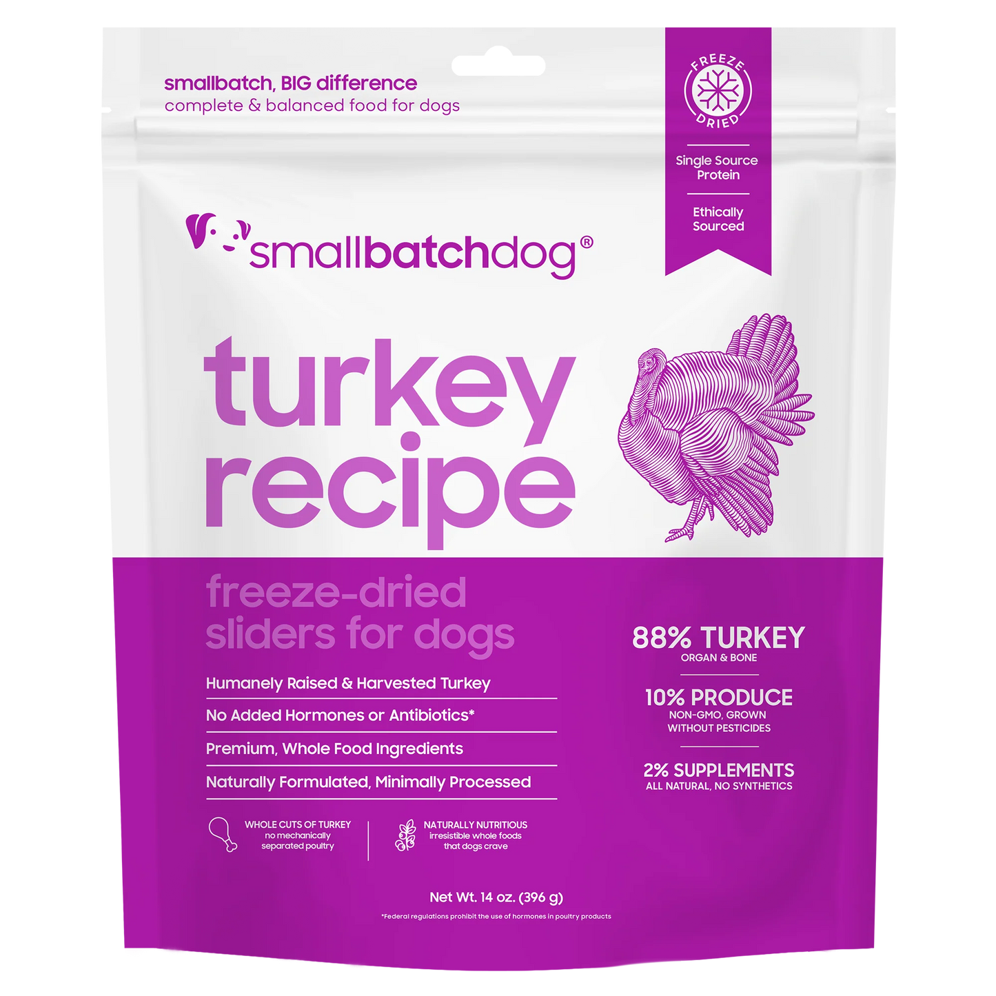 Turkey Sliders FD Raw 14oz
