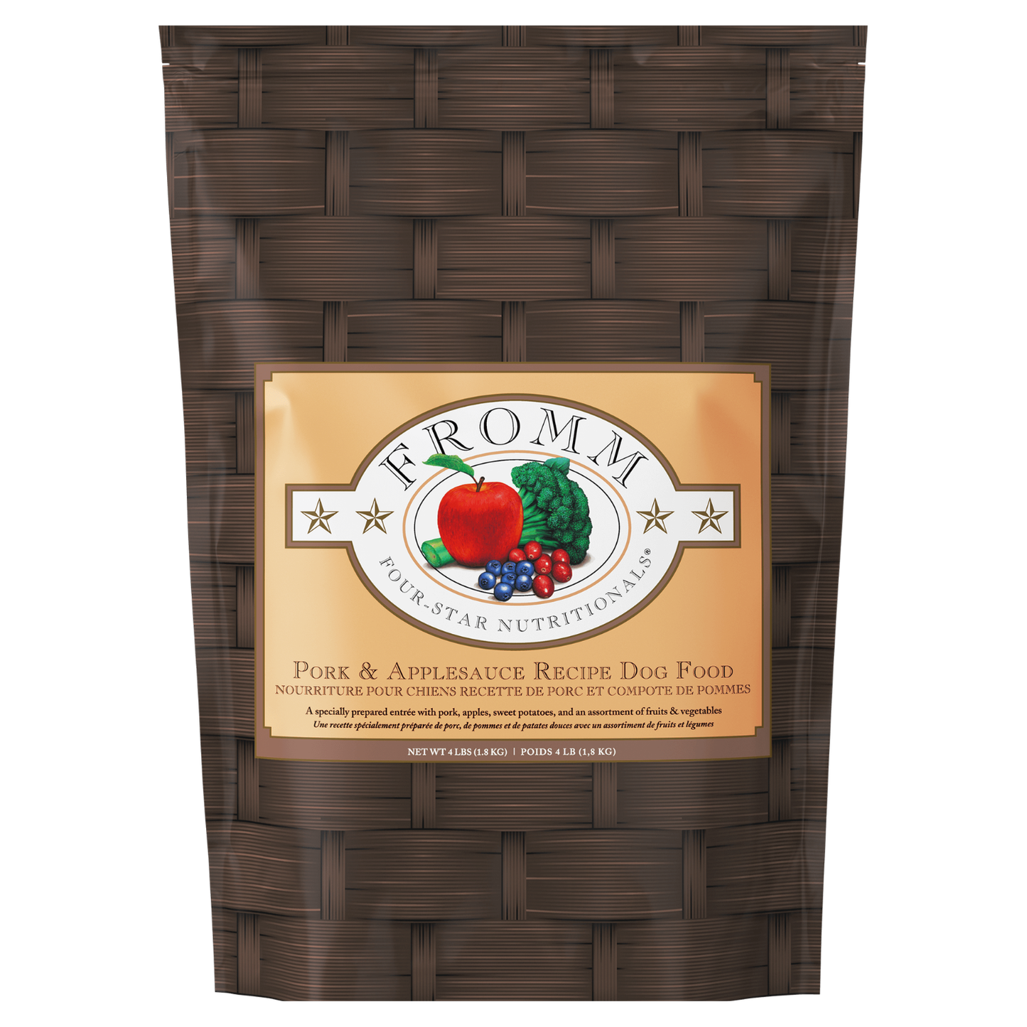 Fromm Four-Star Nutritionals Pork & Applesauce Recipe Dry Dog Food