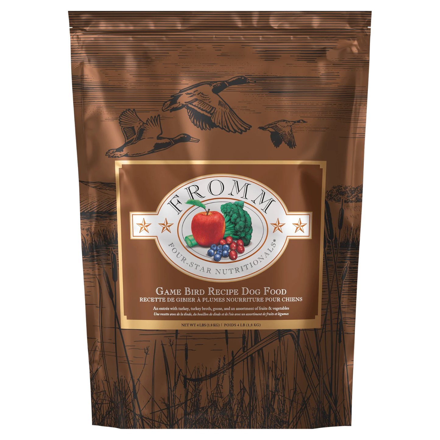 Fromm Four-Star Nutritionals Game Bird Recipe Dry Dog Food