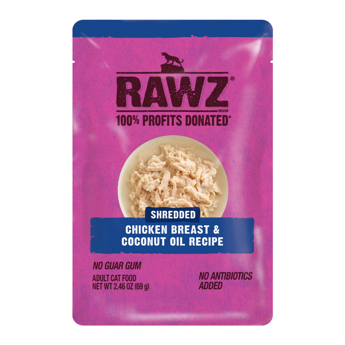 RAWZ Shredded Chicken, Coconut & Green Mussels 2.46oz
