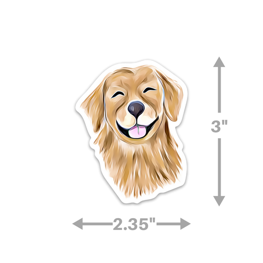 Golden Retriever Sticker