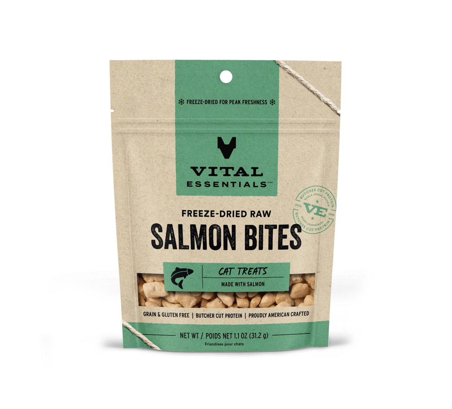 Salmon Bite Cat Treats 1.1 oz