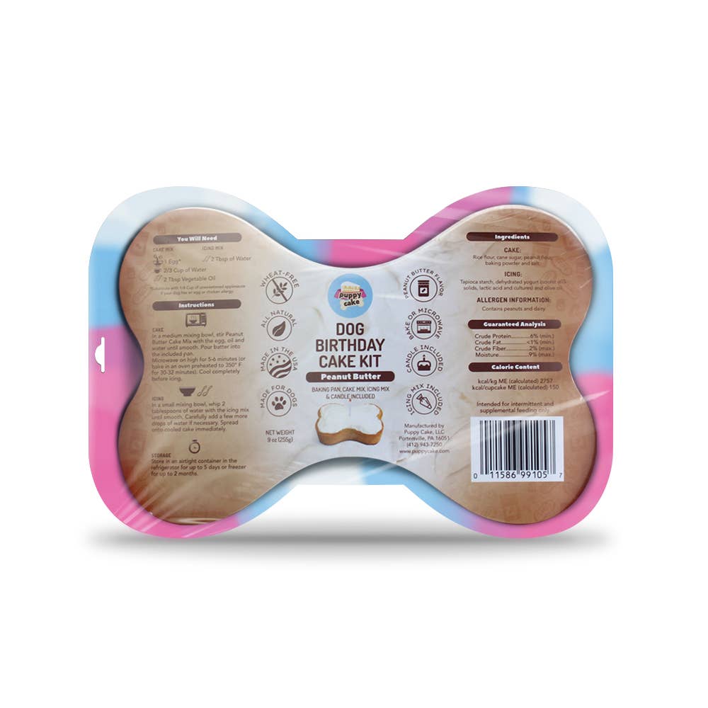 Birthday Cake Kit: Birthday Cake with Pupfetti Sprinkles