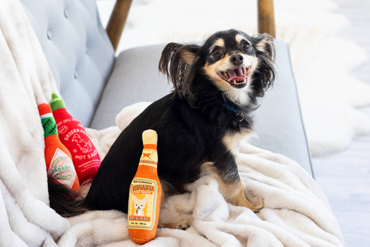 Hot Pupper Sauce Dog Toy Set 3pc
