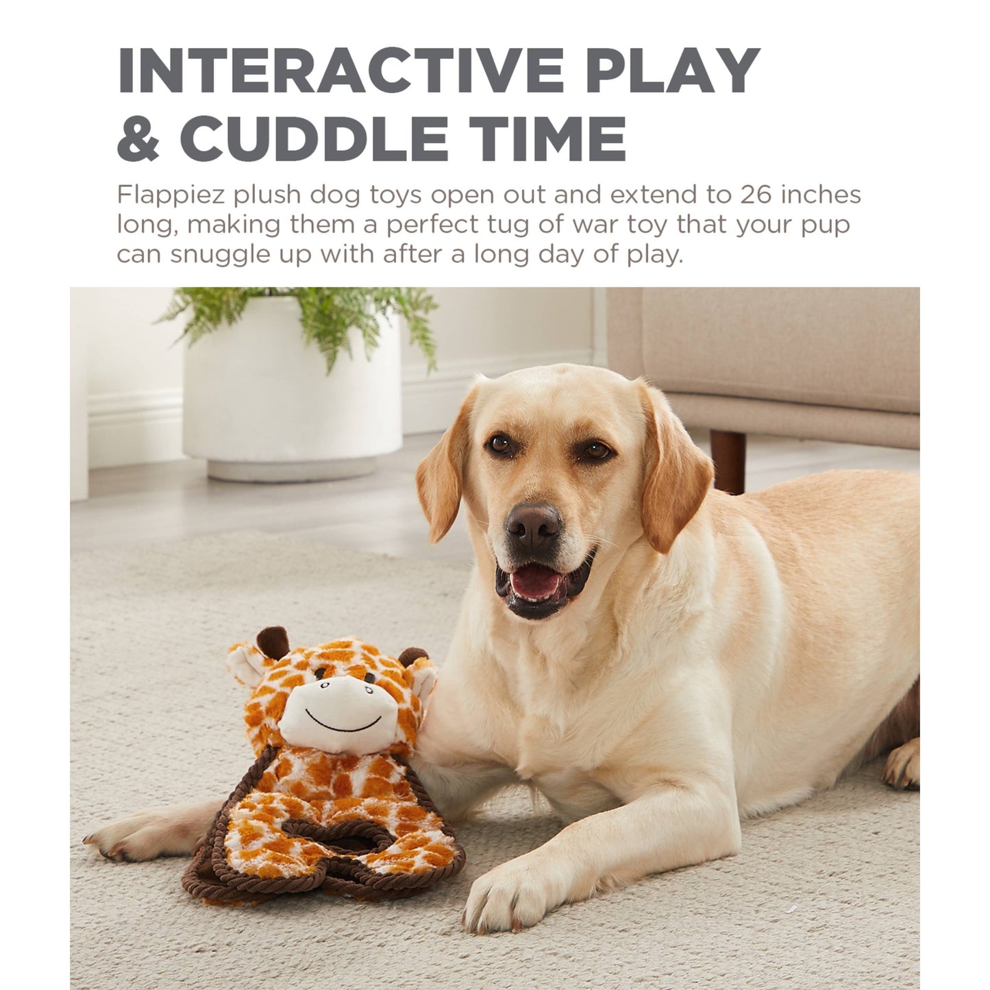 Cuddle Tugs Giraffe Plushie