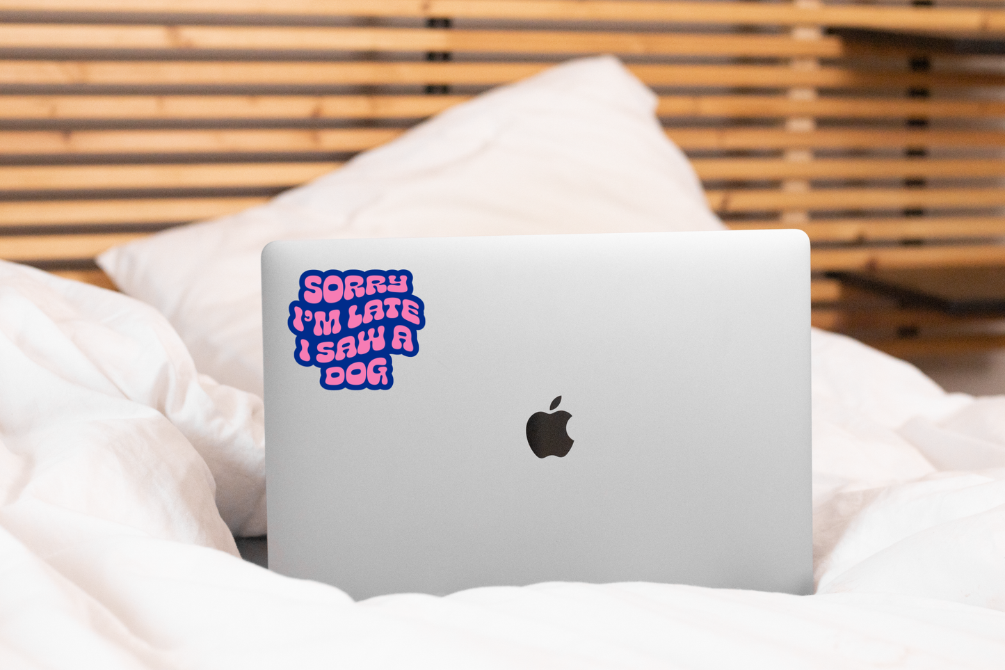 I'm Late Sticker