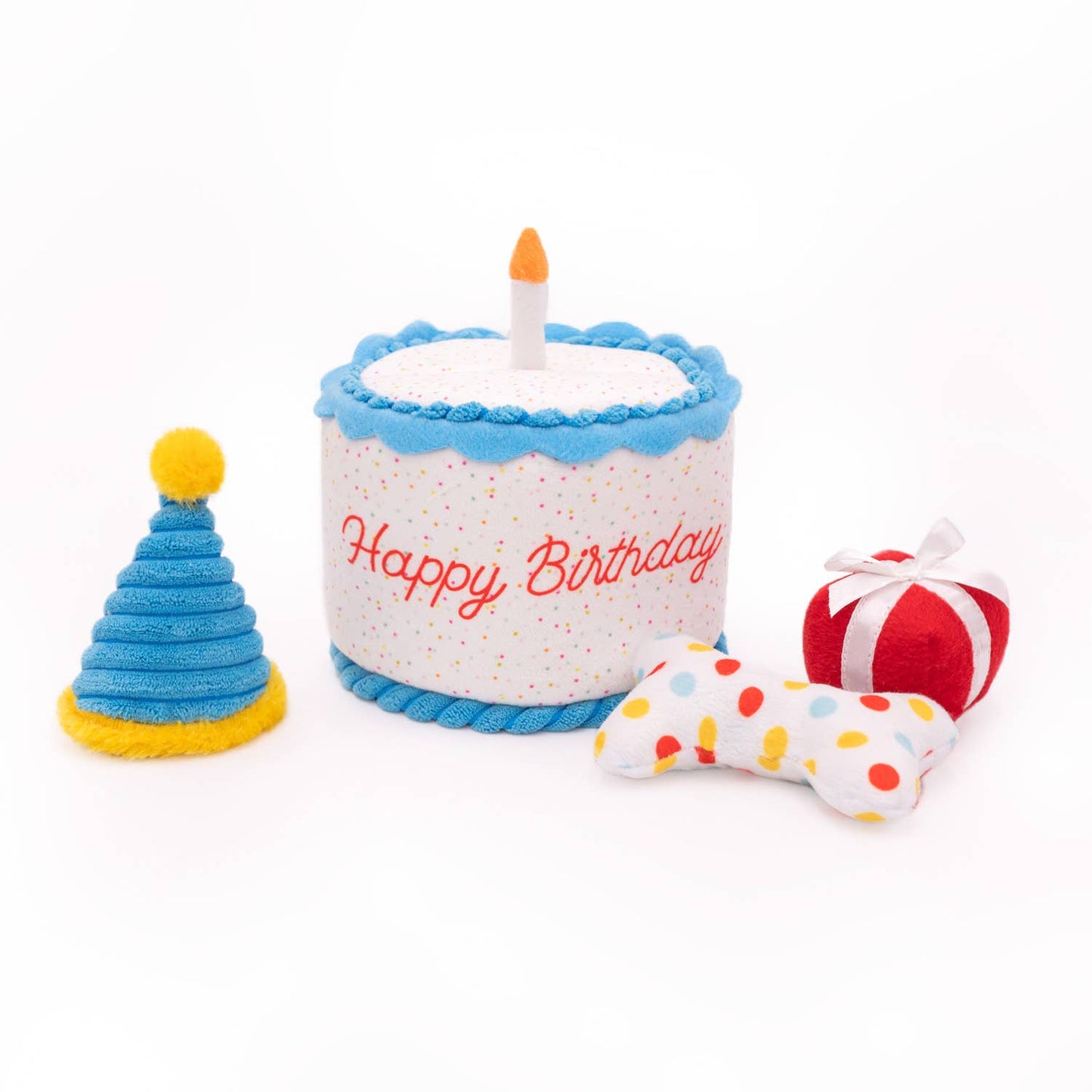 ZippyPaws Burrow - Birthday Cake