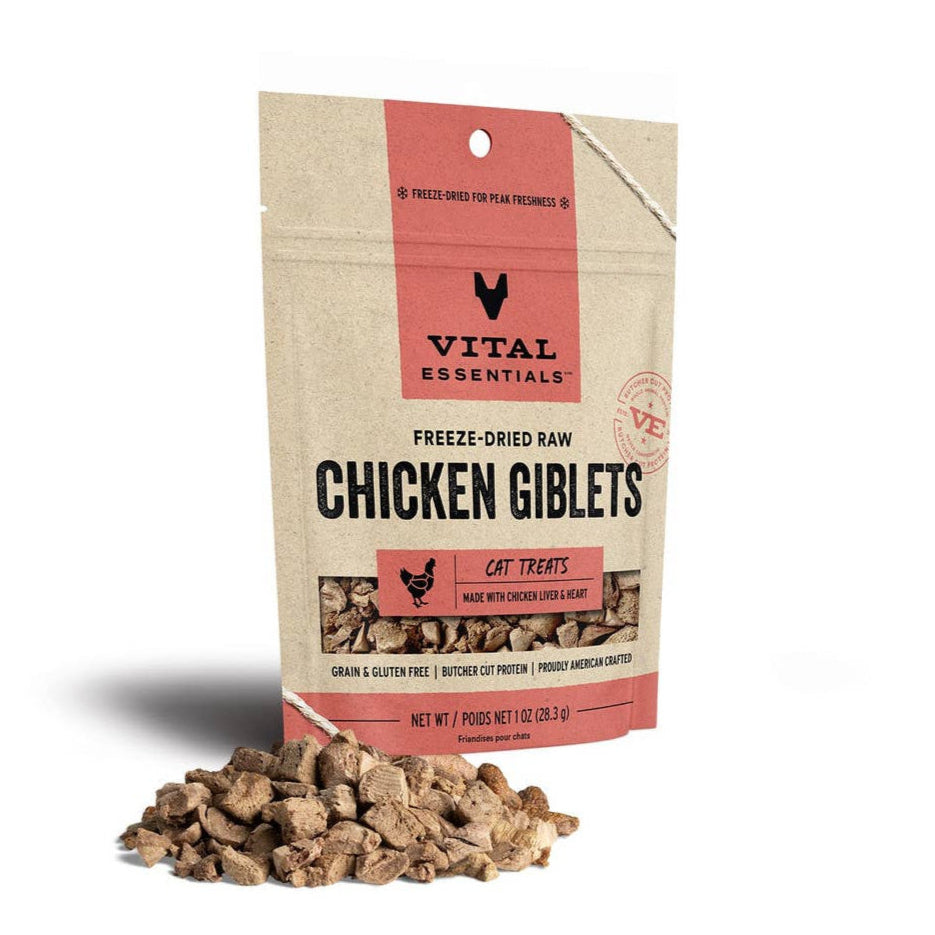 Chicken Giblets FD Cat Treats 1 oz