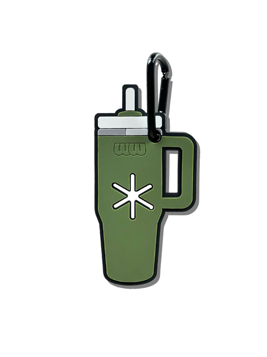 Tumbler Poopy Loop Waste Bag Holder: Military Green
