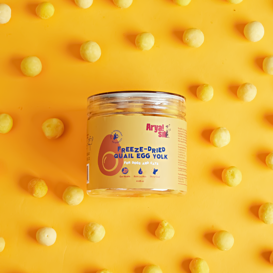 Freeze-Dried Quail Egg Yolk