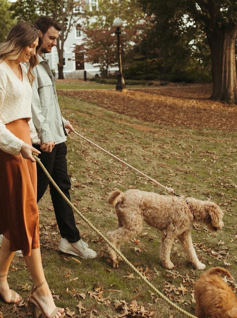 Olive Rope Leash