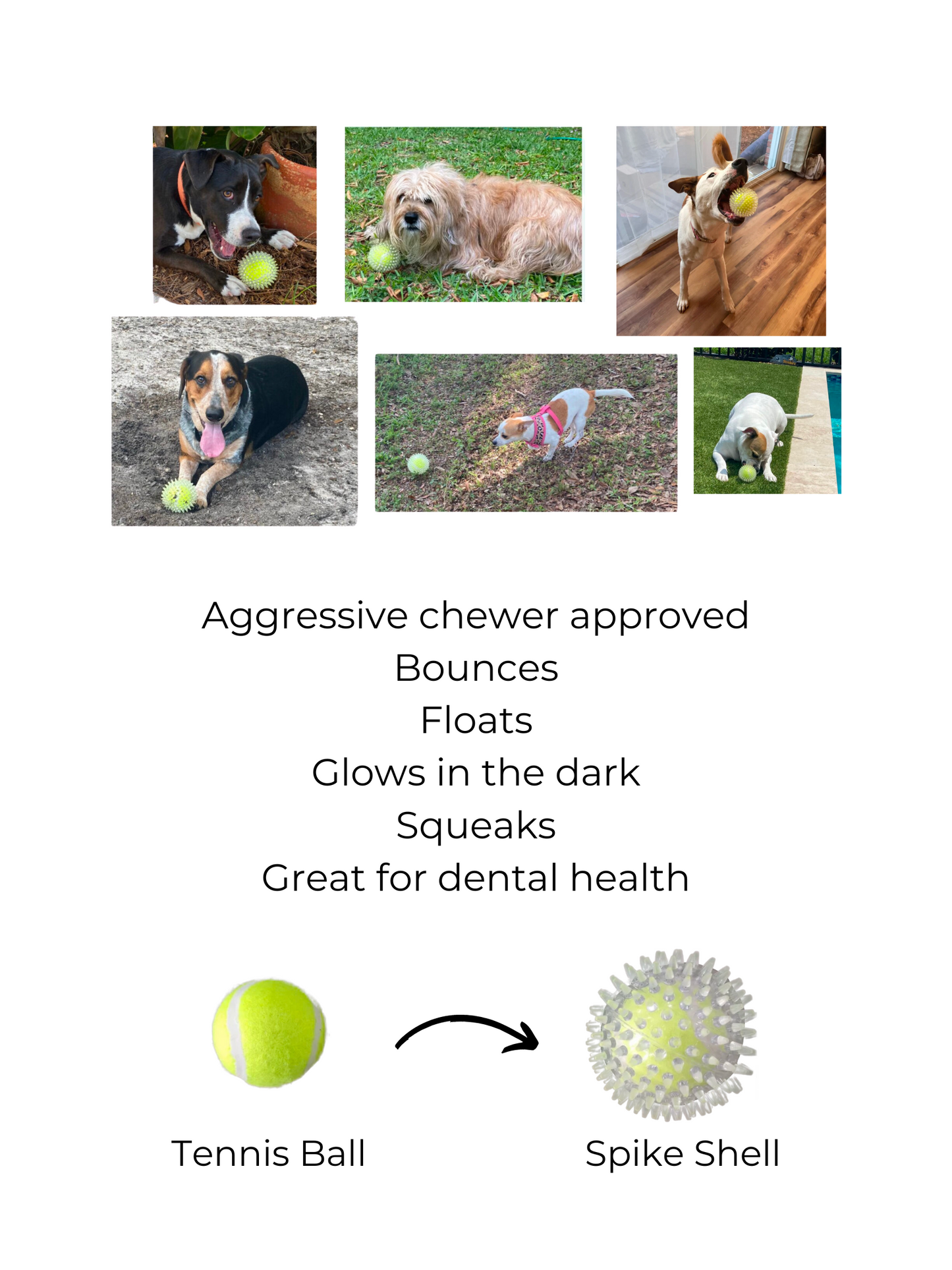 Spikey Tennis Ball
