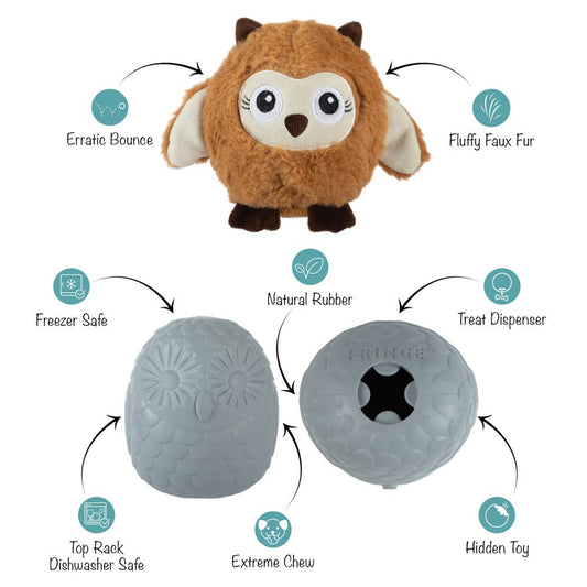 Owl Super Chewer Toy