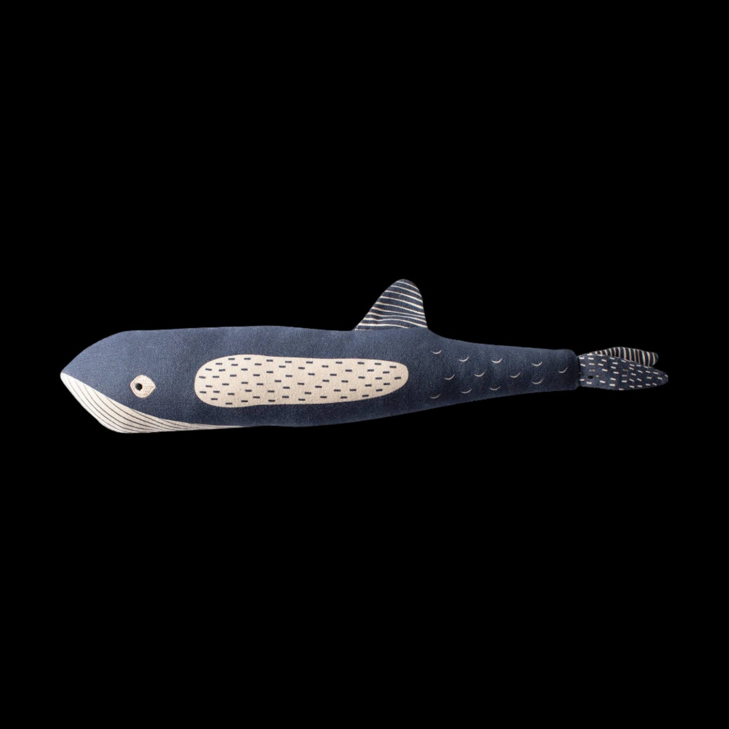 Canvas Whale Toy