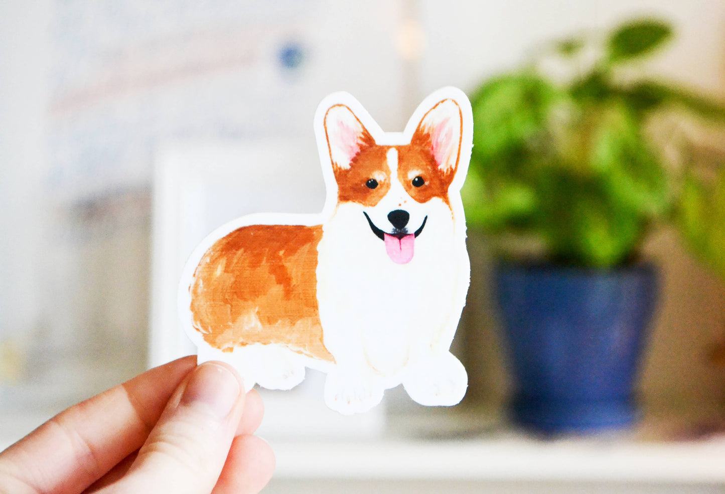 Corgi Dog Sticker