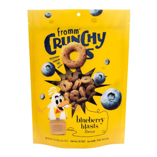 Fromm Crunchy O's Blueberry Blasts Dog Treats - 6 oz