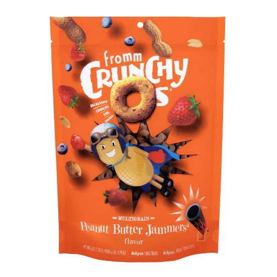Fromm Crunchy O's Peanut Butter Jammers Dog Treats - 6 oz
