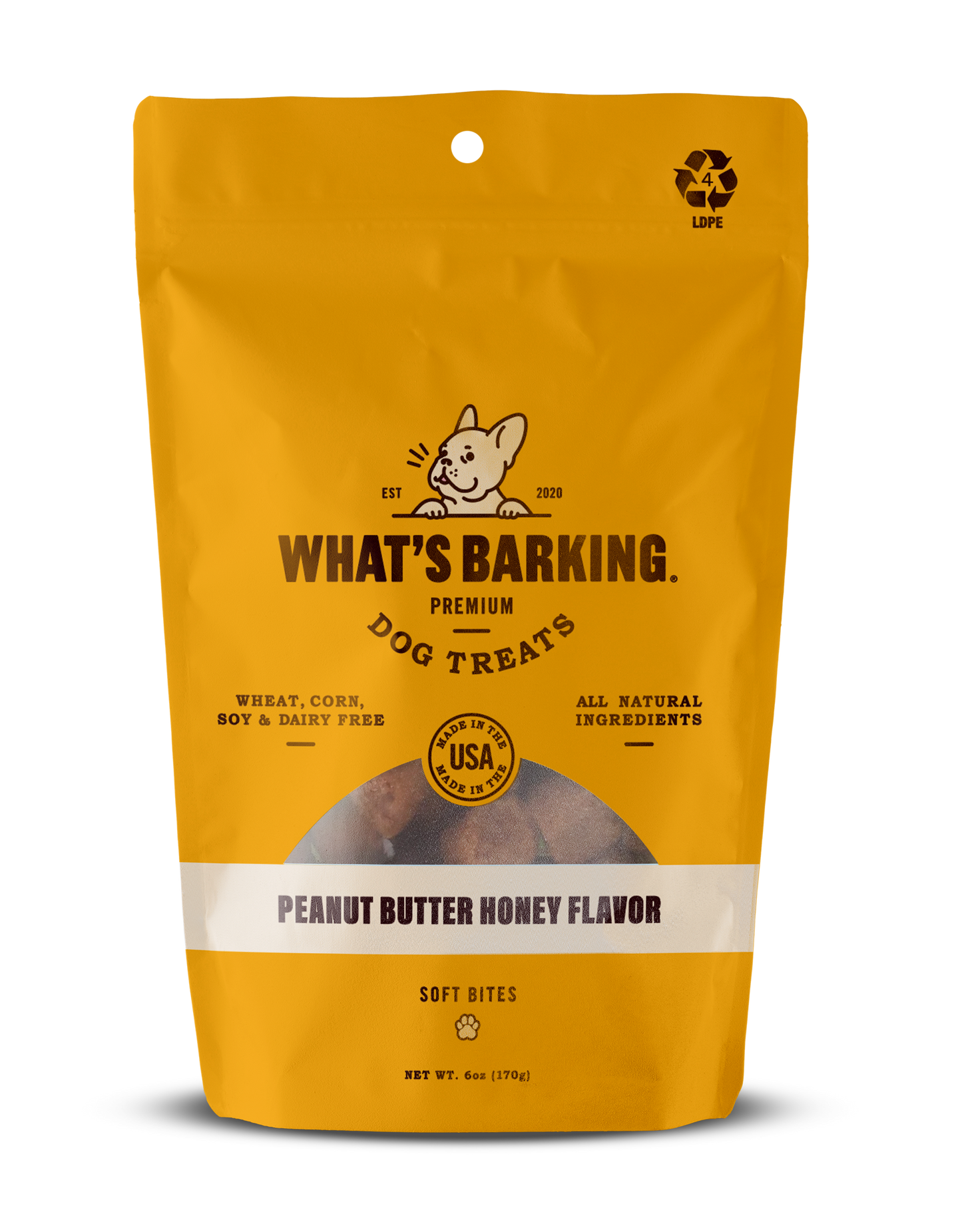 Peanut Butter Honey Treats 6oz