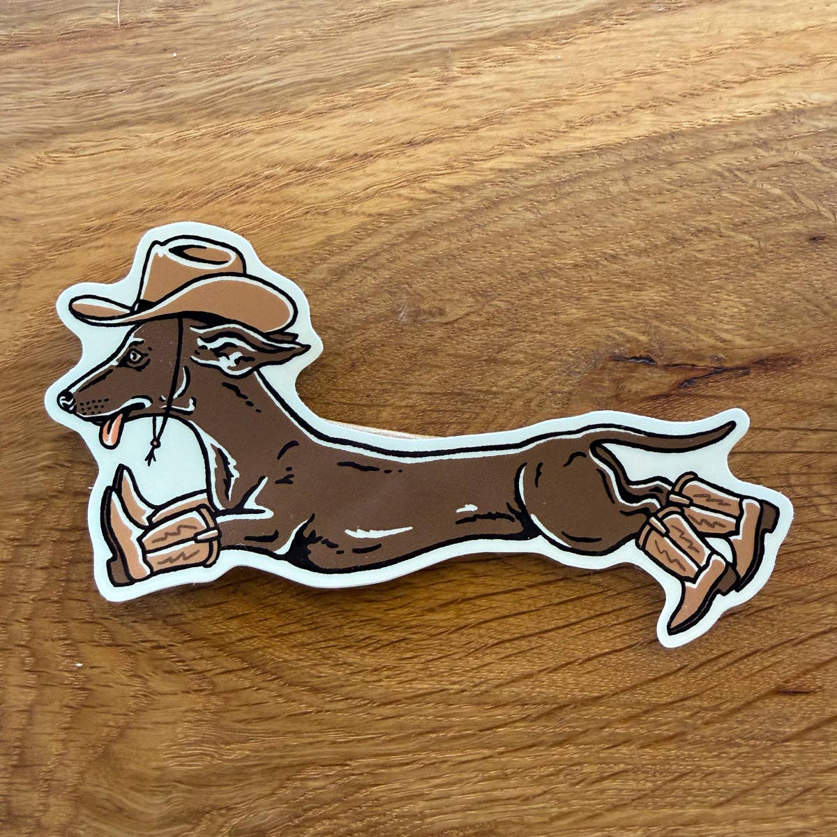 Weenie Ruff Rider Glossy Sticker