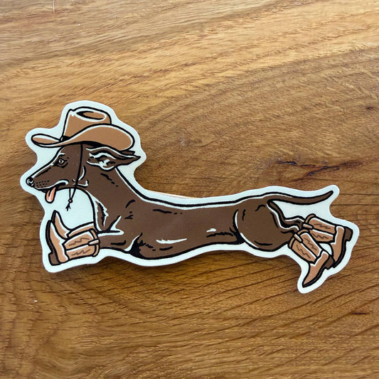 Weenie Ruff Rider Glossy Sticker